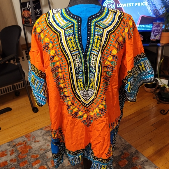 African Shirt Dashiki Print Men or Woman.. - Picture 8 of 11